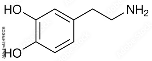 Chemie Strukturformel Vektor