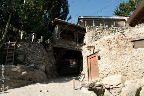 Calles de Karimabad, Pakistán photo