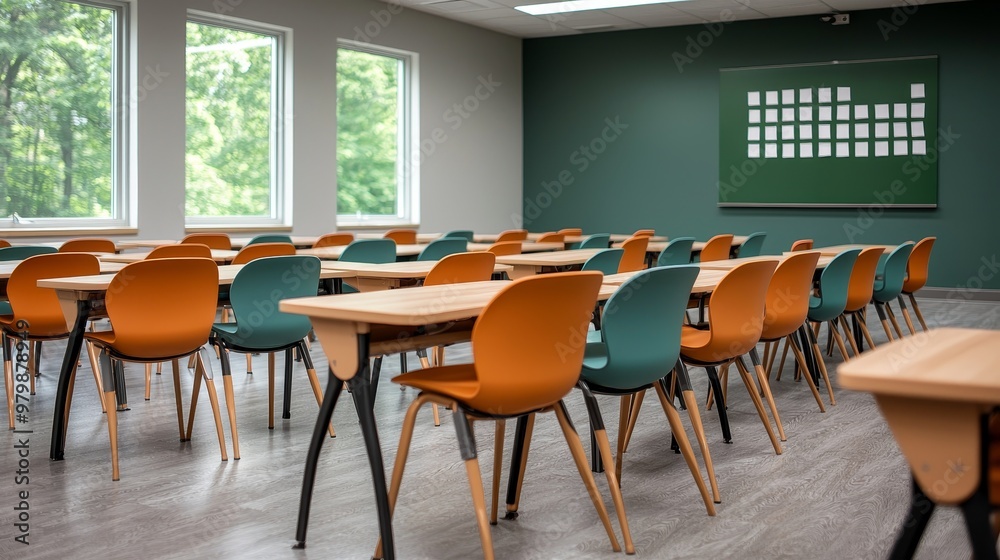 Empty Classrooms Potential Awaiting Minds