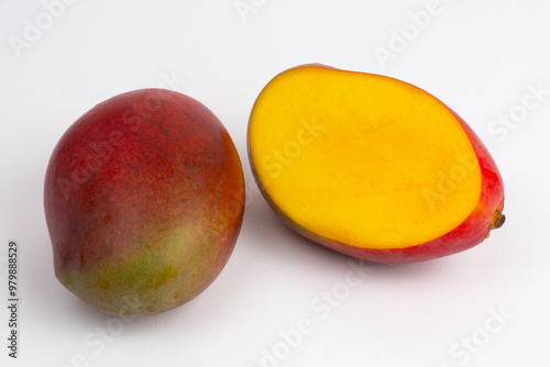 Mango isolated on white background