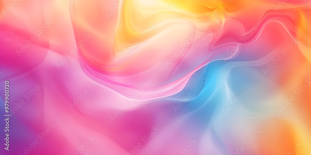 Vibrant abstract design with swirling colors of pink, orange, and blue creating a dreamy effect in a soothing artistic composition. Abstract waves background. Vibrant abstract design with swirling colors of pink, orange, and blue creating a dreamy effect in a soothing artistic composition. Abstract waves background.