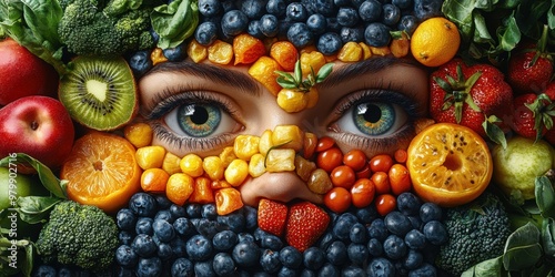 Discover the magical world where fresh produce comes to life with unique faces and traits