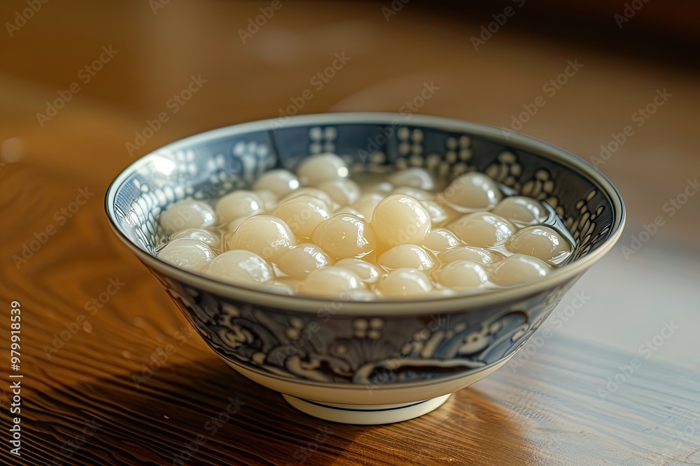 Bubble milk tea with tapioca pearls cooked in boiling water