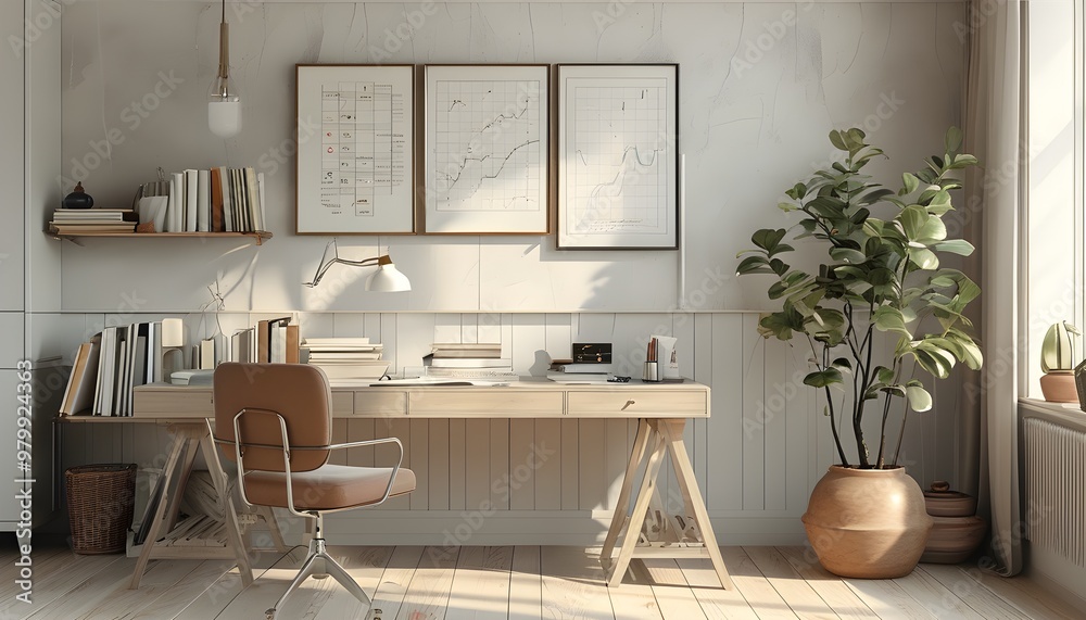 Realistic scatter plot visualization with markers, light background ...