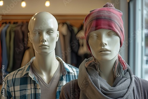 Mannequins inanimate figures used in display