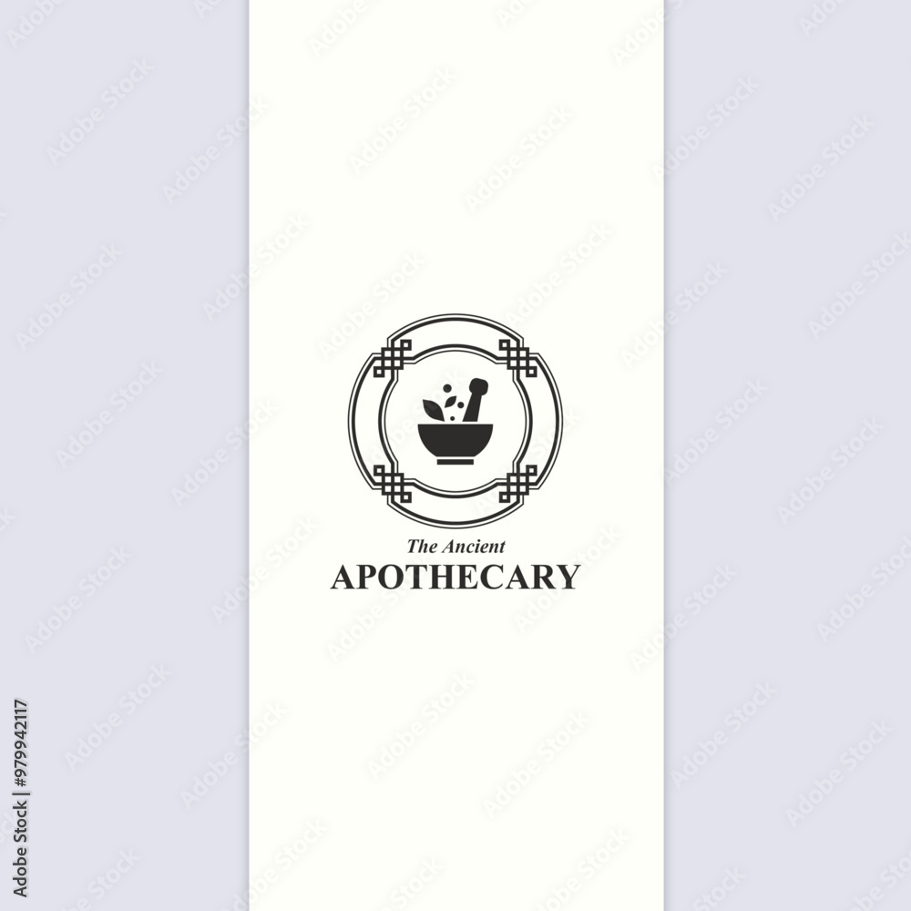 Apotechary Logo - Natural Prodcut Apotechary Logo - Natural Prodcut