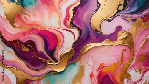 Wallpaper Mural 「流れる色彩: 黄金と色の幻想的な融合」








 Torontodigital.ca