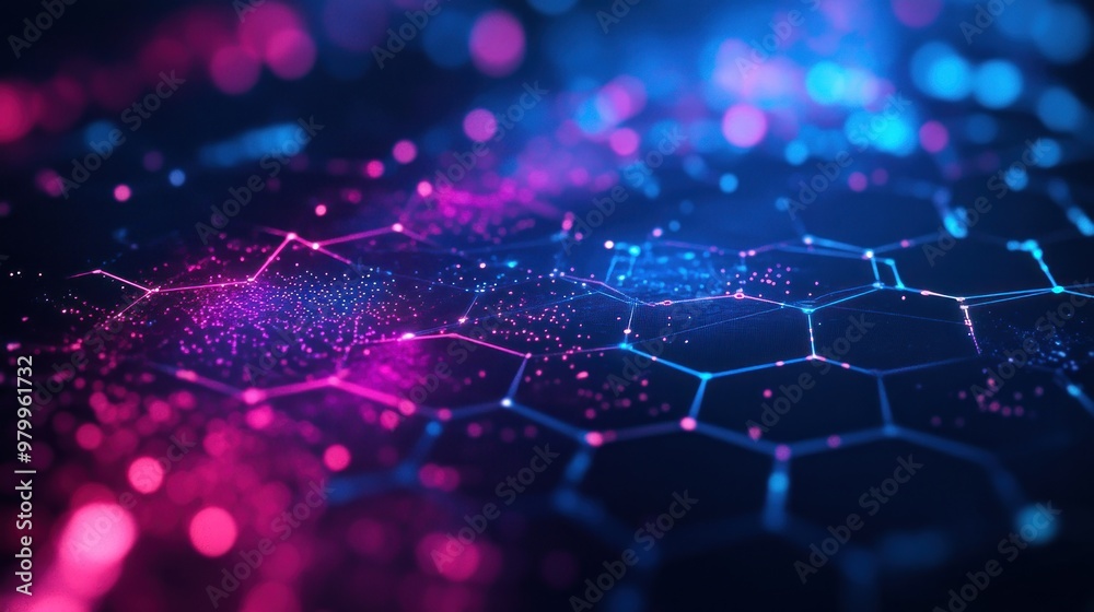 Obraz premium Abstract Digital Network