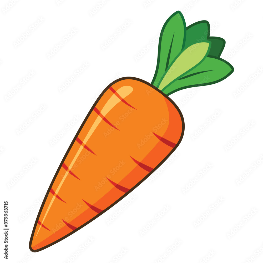 Hand drawn carrot Hand drawn carrot