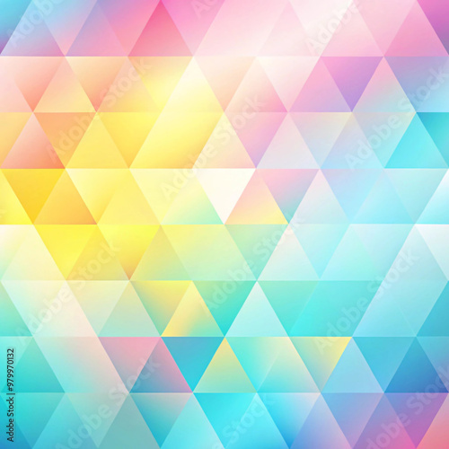 Abstract pastel geometric background with gradient diamond shapes 추상적인 파스텔 색상 기하학적 배경과 그라디언트 다이아몬드 모양