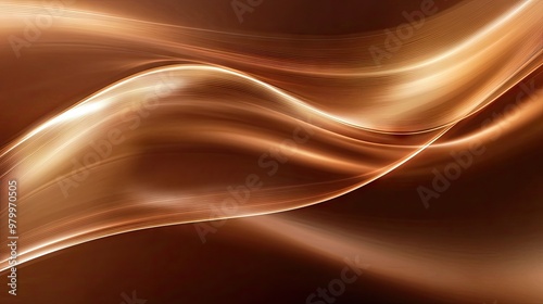 A warm brown abstract background with smooth, flowing lines and light gradients, creating a natural and earthy feel.