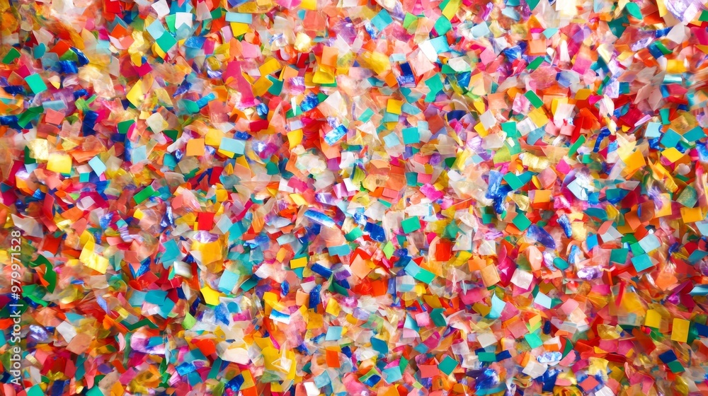 Vibrant Confetti Explosion in a Carnival Inspired Vibrant Confetti Explosion in a Carnival Inspired
