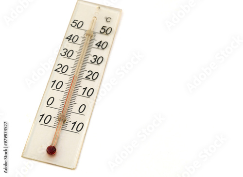 Obraz na płótnie pastic thermometer showing 20 degrees w salonie