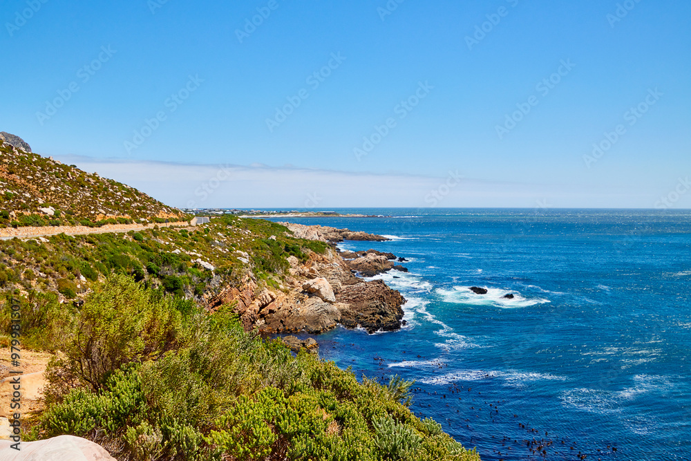 Fototapeta premium Eine Reise durch Südafrika. Chapman's Peak Drive