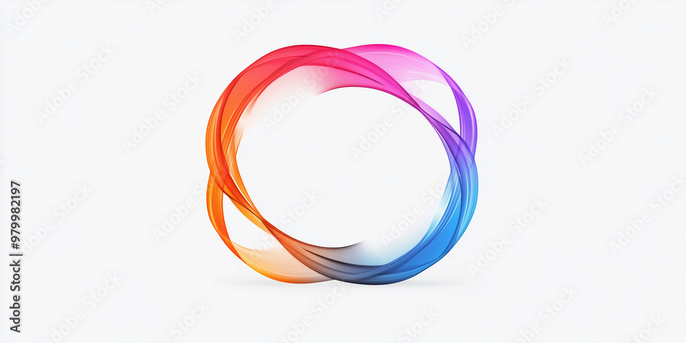 the symbol made of many colorful ellipses the symbol made of many colorful ellipses