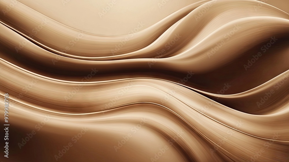 Obraz premium A natural brown abstract background with soft textures and light shading, perfect for organic designs