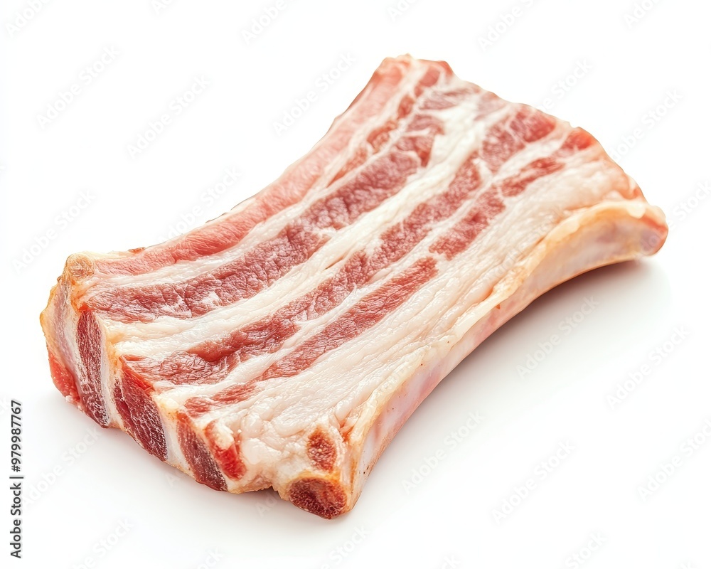 Pig tail isolated on white Pig tail isolated on white
