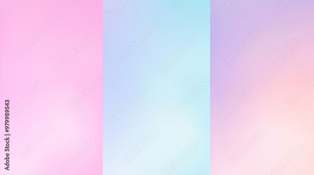 Soft pastel gradient backdrop in pink, blue, and purple. Serene and elegant, perfect for any design project. Cheerful and optimistic illustration Soft pastel gradient backdrop in pink, blue, and purple. Serene and elegant, perfect for any design project. Cheerful and optimistic illustration