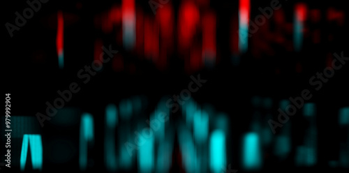 Dynamic Abstract Background with Red and Blue Motion Lines