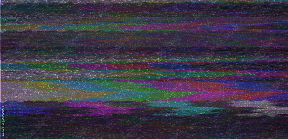 The grainy texture of a TV or computer screen, reminiscent of the aesthetic of old 80's movies. The grainy texture of a TV or computer screen, reminiscent of the aesthetic of old 80's movies.