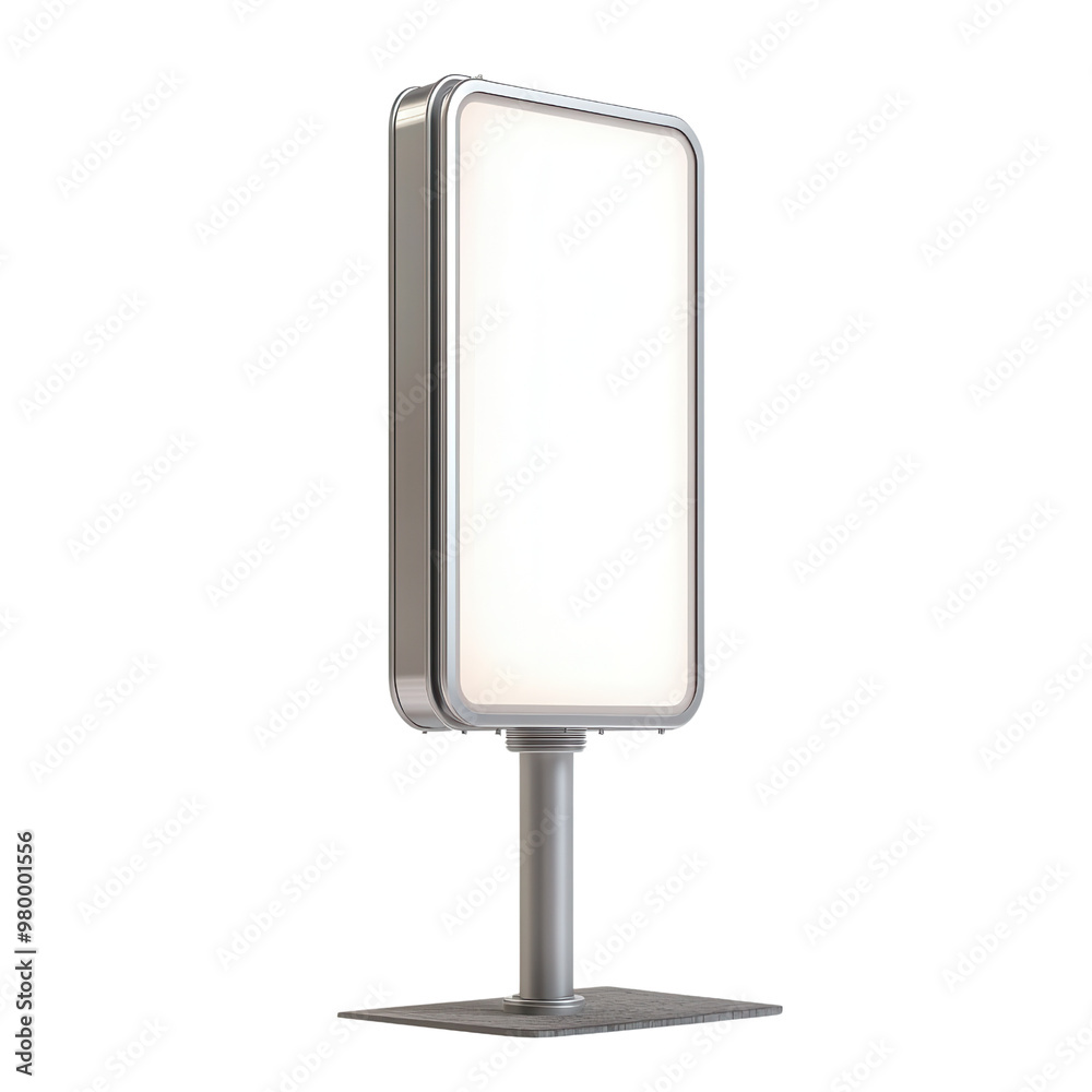 Modern light sign with a sleek design, perfect for advertising and promotions in various settings., isolated on a transparent background. Modern light sign with a sleek design, perfect for advertising and promotions in various settings., isolated on a transparent background.