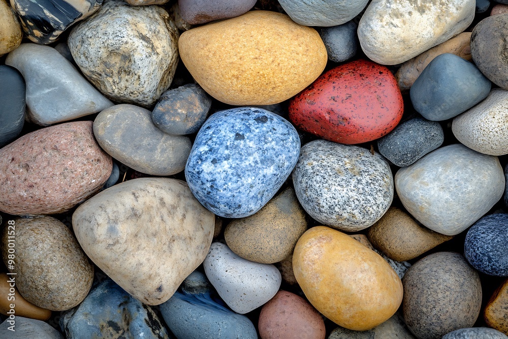 Colorful smooth river rocks texture background Colorful smooth river rocks texture background