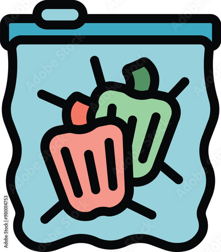 Vacuum sealing bell peppers is a great way to keep them fresh and flavorful for longer