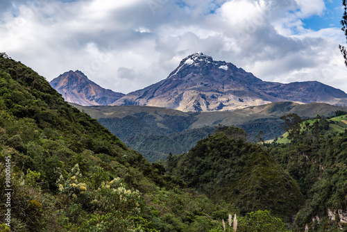 Andean landscape photo