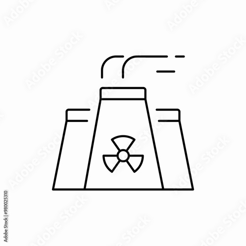 chemistry factory icon sign vector