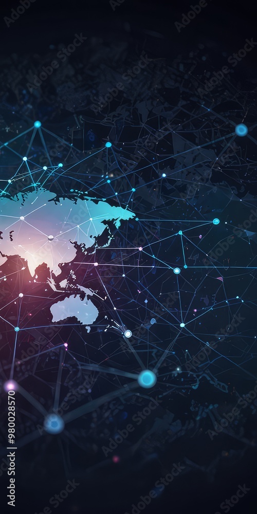 Obraz premium network concept,communication concept,communication network,,abstract technology background