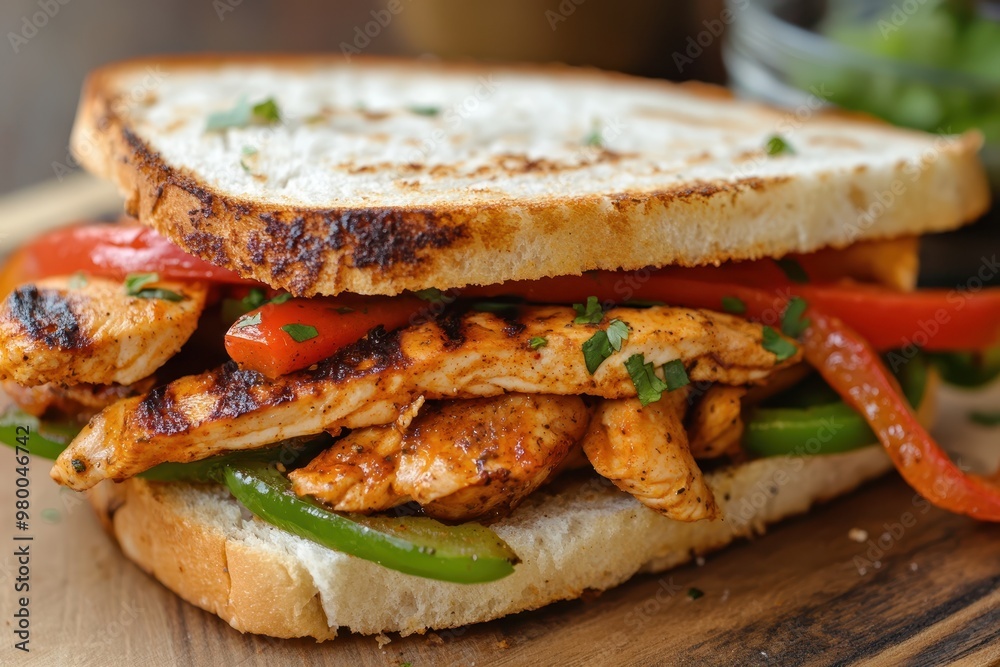 Chicken Fajita Wrap Chicken Fajita Wrap