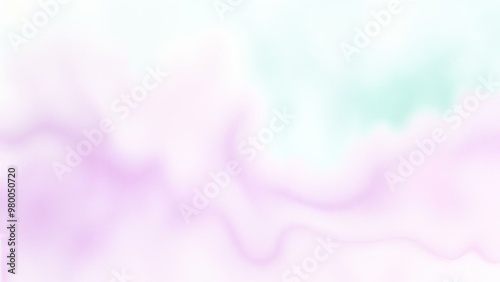 Lavender and Mint Watercolor Liquid Motion