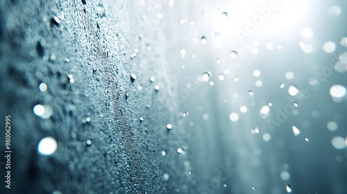 Concrete wall with slime being blasted clean by water, the contrast between dirty and clean surfaces, sharp focus, intense lighting, industrial, realism, photography