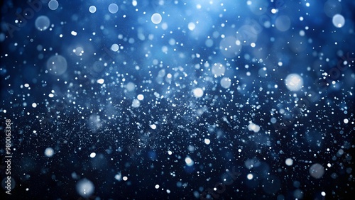 Snow Falling winter Dark Black and Navy Blue Background Image High quality 