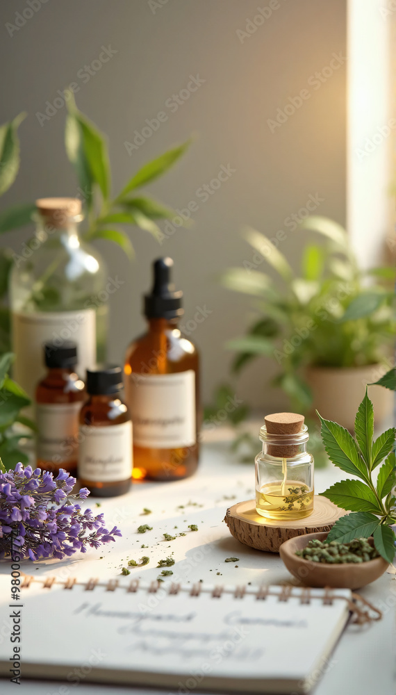 essential oil and lavender essential oil and lavender