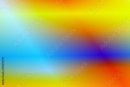 Rainbow gradient pastel blurred colorful abstract gradient color background. Smooth transitions of iridescent colors. Suitable for booklet, brochure, banner, poster, website,