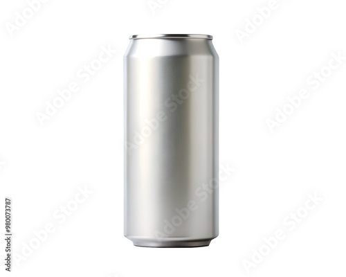 Metal Blank Drink Can for Mockup - Transparent PNG