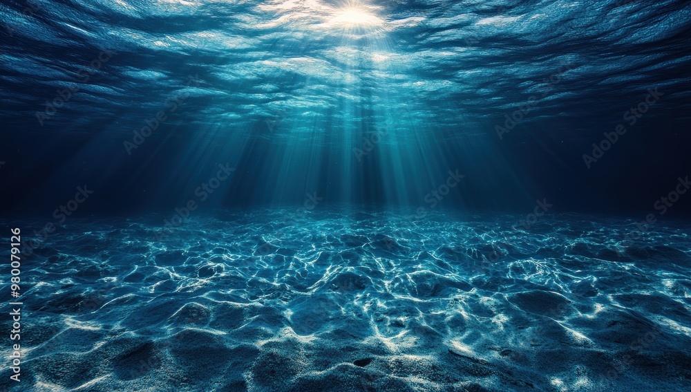 Sunbeams Through the Deep Blue Sunbeams Through the Deep Blue