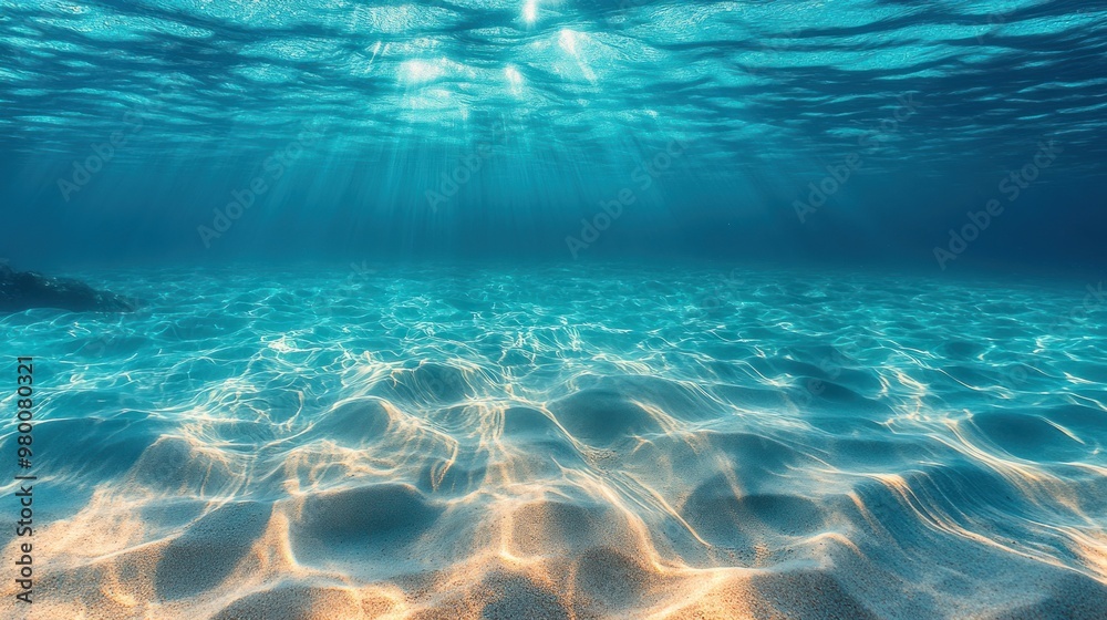 Fototapeta premium Sunlight Underwater