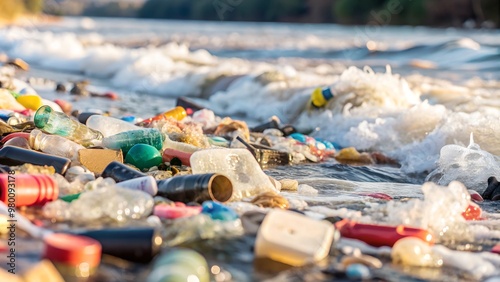  Plastic Waste: High-Quality Image for Environmental Campaigns free to use