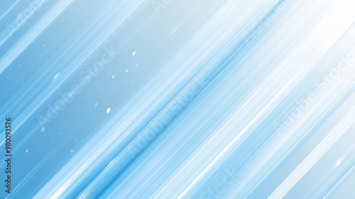 A gradient light blue background with faint diagonal lines running from the top right to the bottom left.