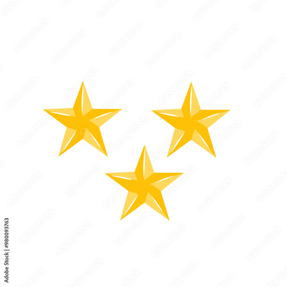 three star icon
