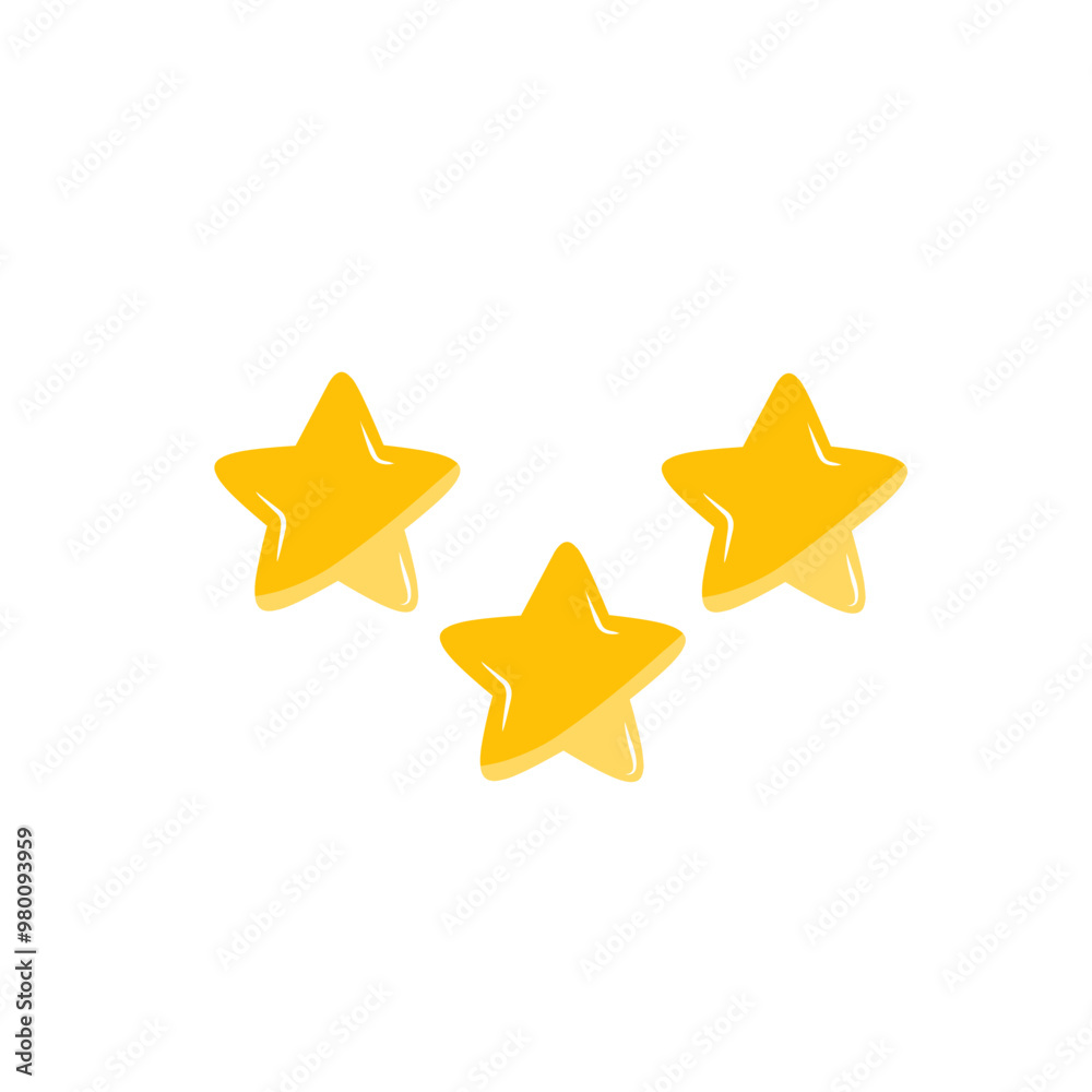 three star icon three star icon