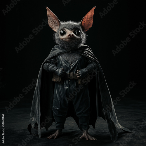 Unveiling the Night Guardian: Another Look at the Anthropomorphic Superhero Bat photo