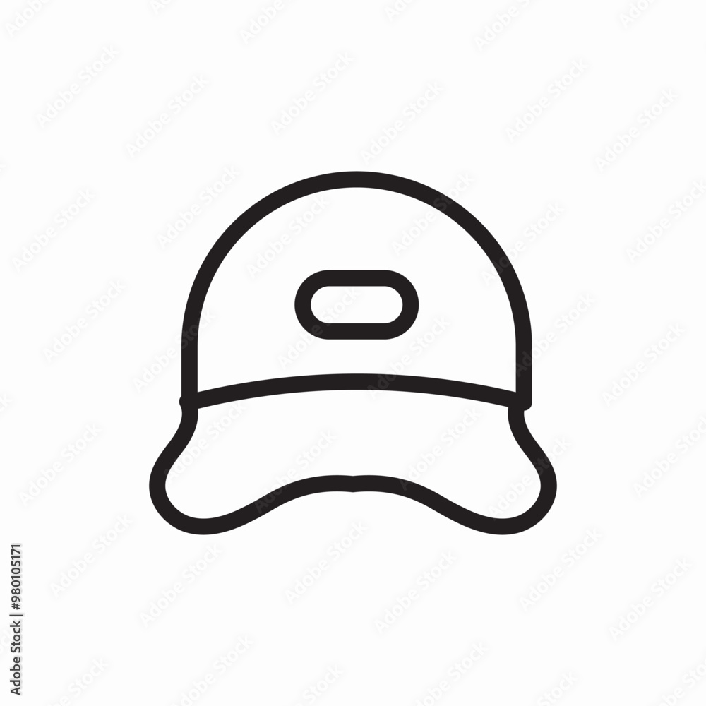 cap hat icon sign vector cap hat icon sign vector