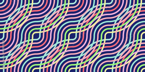 hand drawn lines, texture. Abstract line art seamless background vector. line art design for wall art, wallpaper, cover, printable painting. Vector illustration.