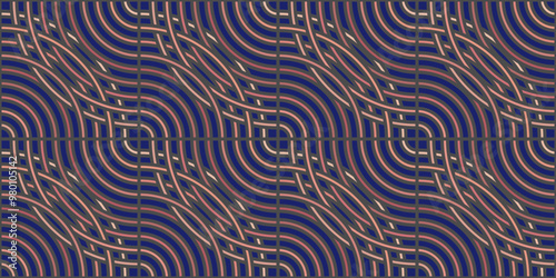 hand drawn lines, texture. Abstract line art seamless background vector. line art design for wall art, wallpaper, cover, printable painting. Vector illustration.