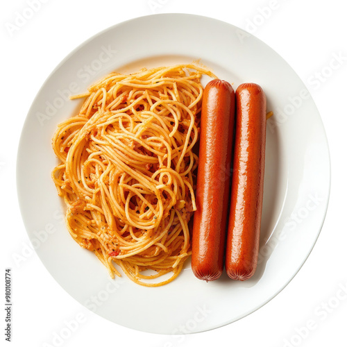 A Plate of Spaghetti and Ho...