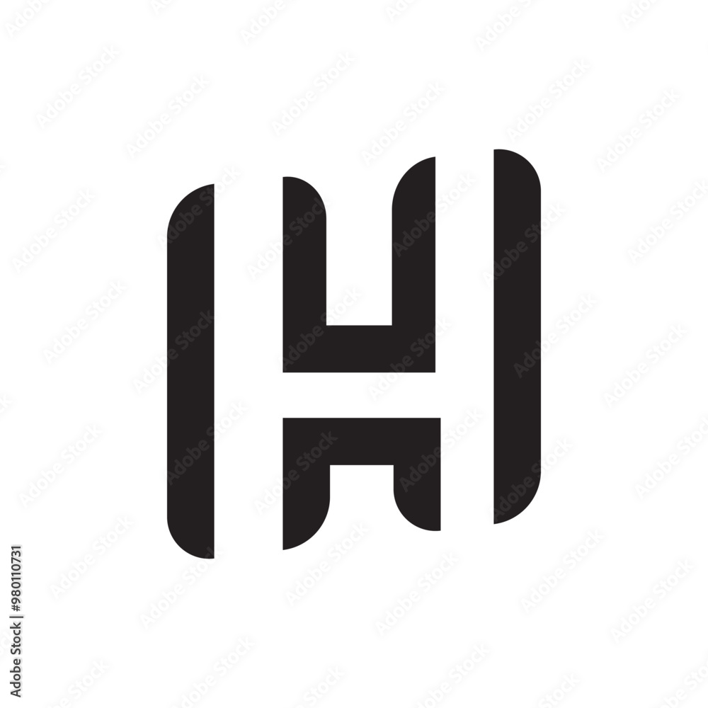 letter h logo template unique and simple letter h logo template unique and simple