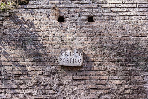 Cripto Portico, Roman Forum Rome